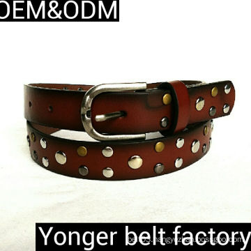 Fashionable PU Leather Jeans Belt, Customized Designs Are Accepted